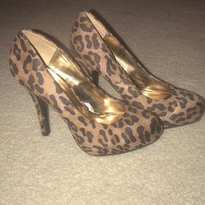Leopard High Heels